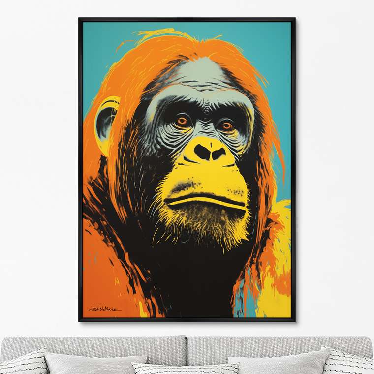 Репродукция картины Vibe collection, Orang Utan, No 2, 2024г.
