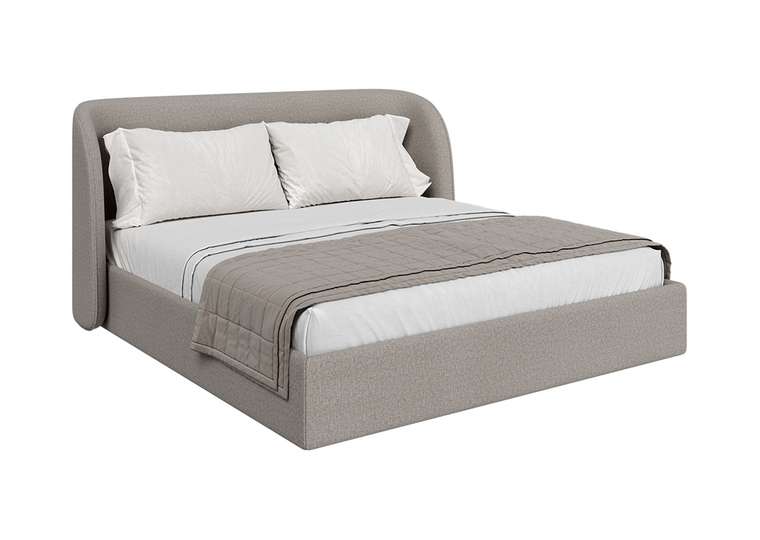 Кровать Classic 180х200 бежевого цвета с подъемным механизмом