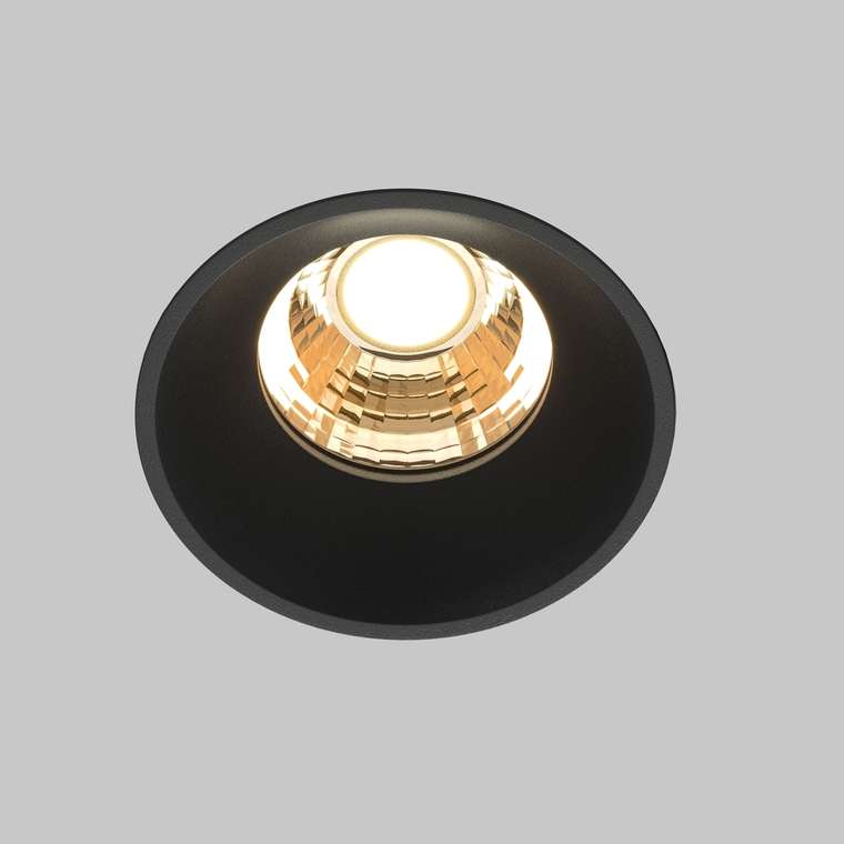Встраиваемый светильник Technical DL058-7W2.7K-TRS-B Round Downlight