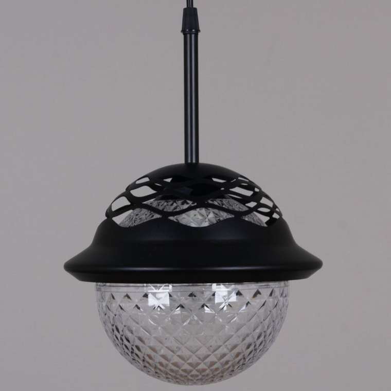 Подвесной светильник 05905-0.9-01 BK (пластик, цвет прозрачный)