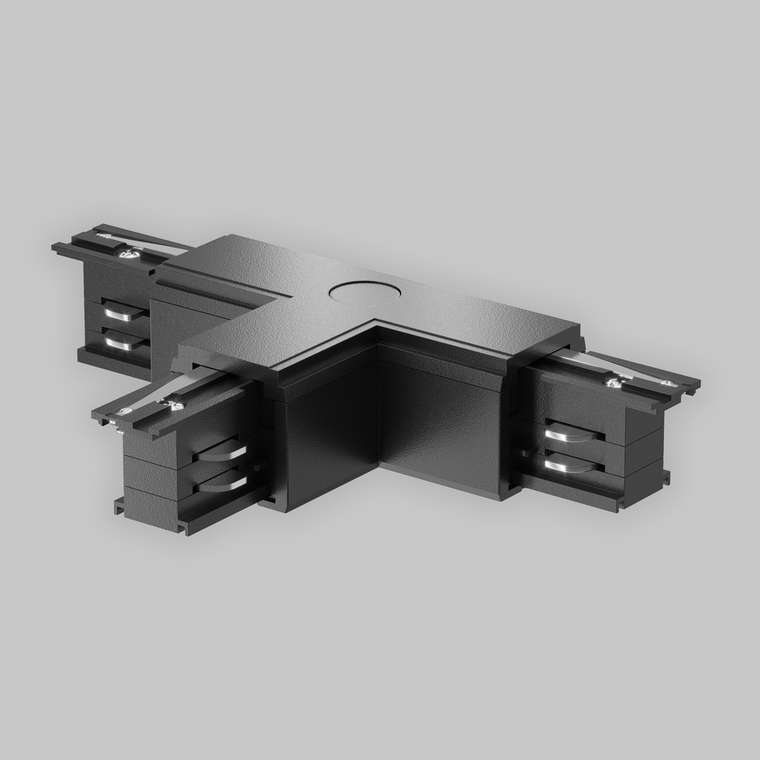 Комплектующие для накладной трековой системы Technical TRA005CT-31B-L Accessories for tracks Trinity Трехфазная трековая система TRINITY