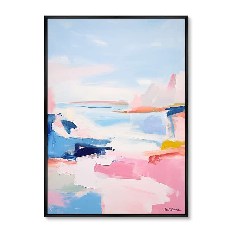 Репродукция картины Landscape Collection, Bay, No 2, 2024г.