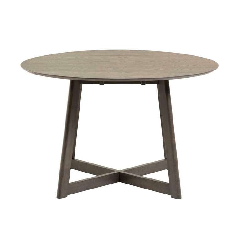 Стол раскладной круглый Maryse цвета орех