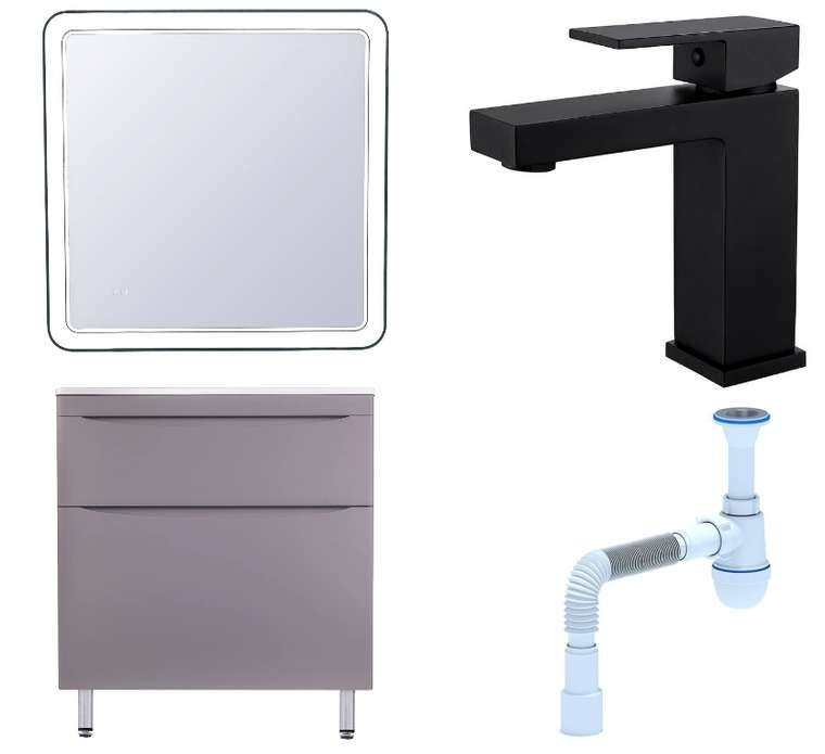 Комплект: Мебель для ванной Бергамо