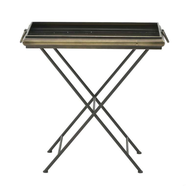 Кофейный стол-поднос из металла