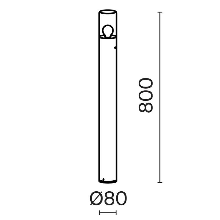 Ландшафтный светильник Outdoor O432FL-01GF1 Amas Outdoor