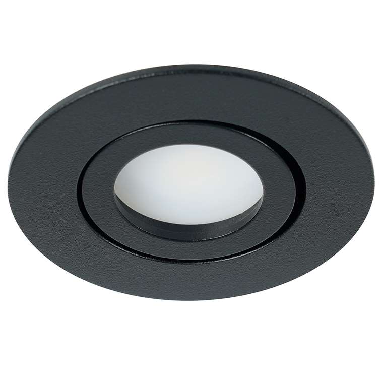 Встраиваемый светильник DL1101 51947 (металл, цвет черный)