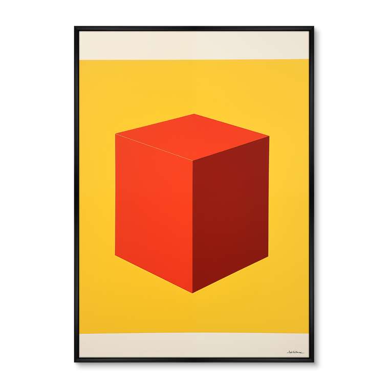 Репродукция картины Colors and shape space, No 2, 2024г.