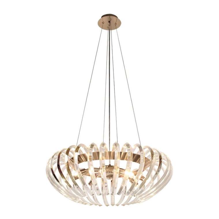 Хрустальная люстра Dakota 10300/600 French gold (хрусталь, цвет прозрачный)