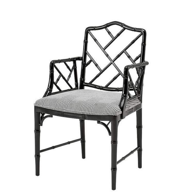 Кресло Eichholtz "Chair Infinity" с каркасом из дерева