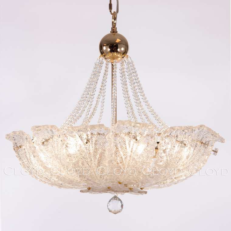 Подвесная люстра HERBARY-A C7 золотого цвета