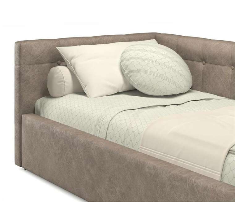 Кровать с подъемным механизмом Bonna 90х200 цвета латте