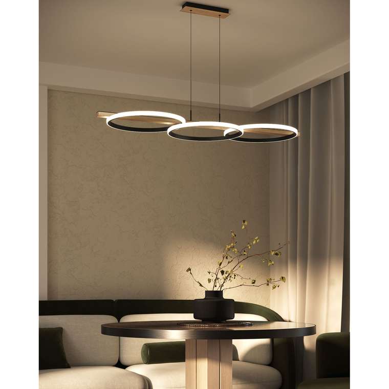 Подвесная люстра Arte Lamp FLUIDO A3913SP-24BK