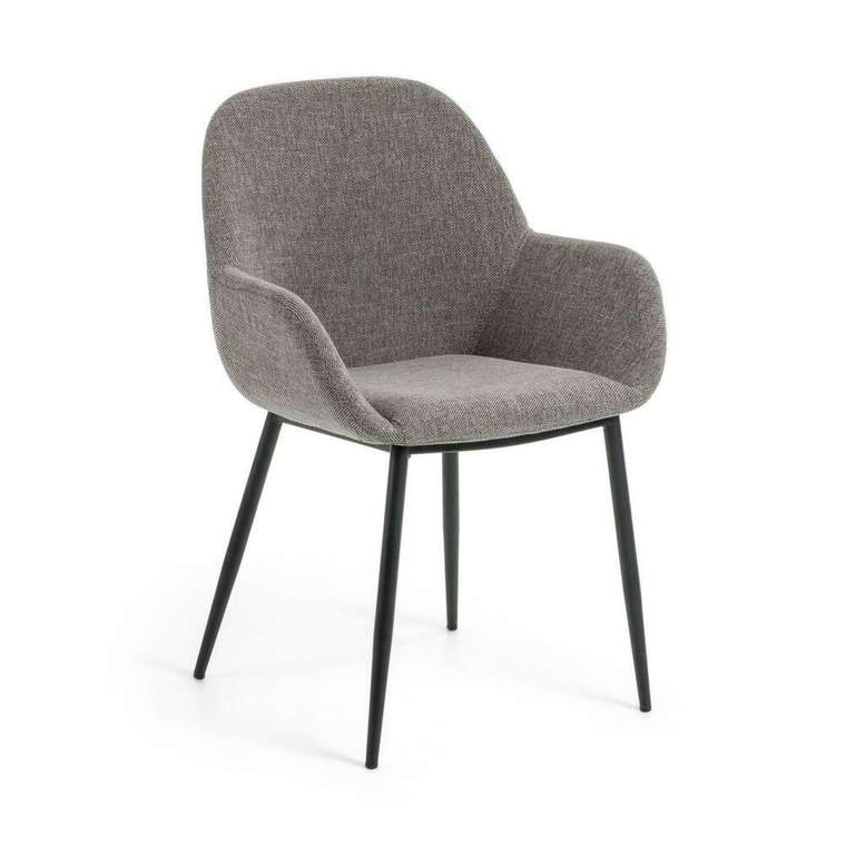 Кресло Koon серого цвета