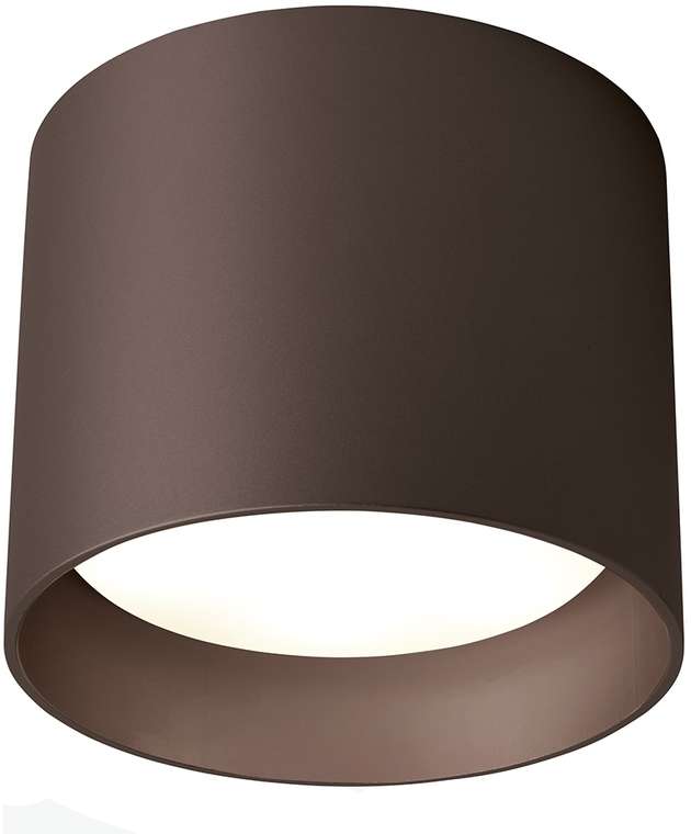 Светильник потолочный накладной Feron HL358 41914 12W, GX53, шоколад