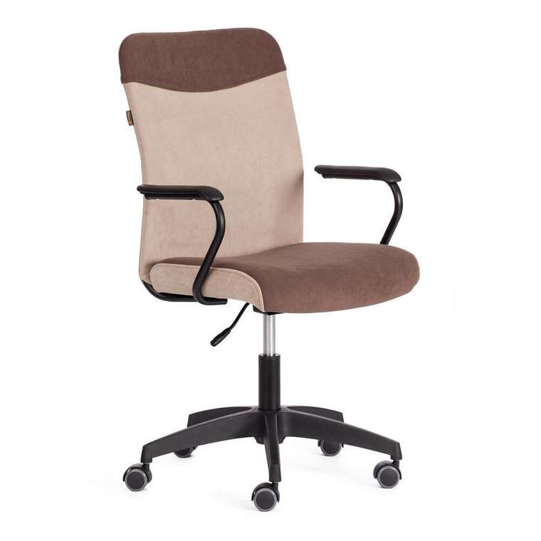 Кресло офисное Fly коричнево-бежевого цвета