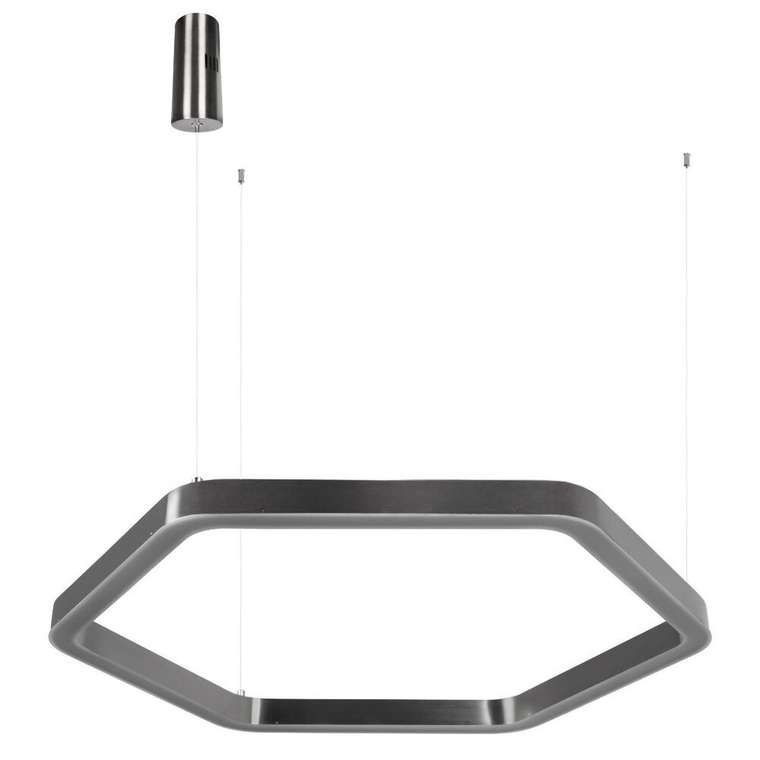 Подвесная люстра Titanium 10243M Dark grey (металл, цвет антрацит)