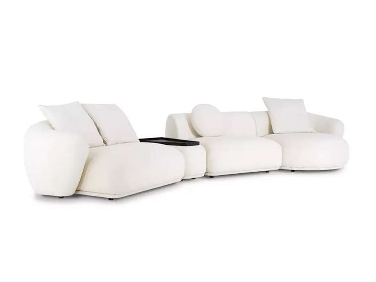 Модульный диван Fabro белого цвета