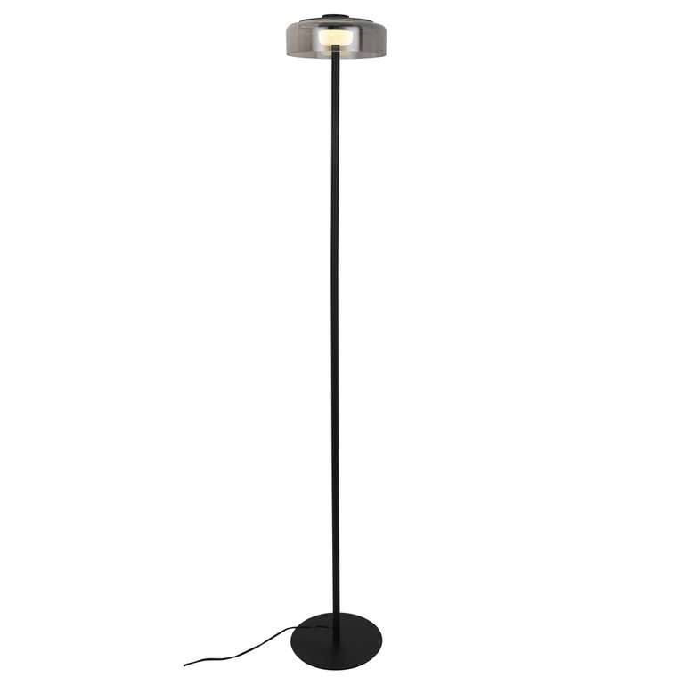 Торшер Platta металл, стекло LED*5W, 325LM, 4000K, included, switch