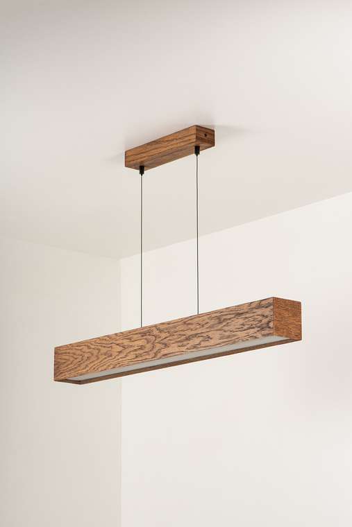 Подвесной светильник Mid Century  63 шпон