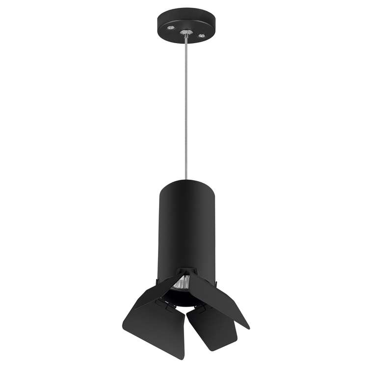 Подвесной светильник Rullo черного цвета