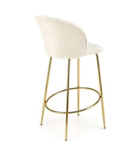 Стул барный H-116 кремового цвета