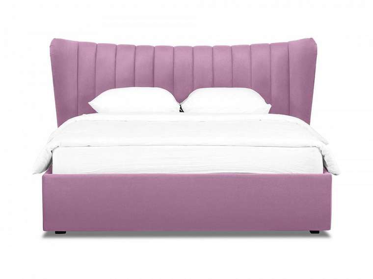 Кровать Queen Agata Lux 160х200 лилового цвета