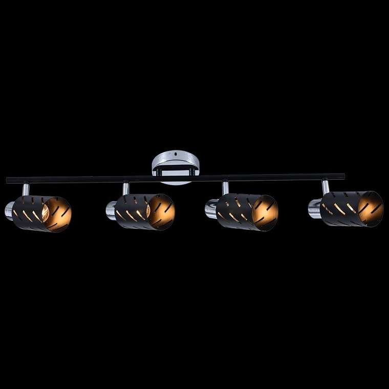 Спот 05969-0.8-04 BK+CR (металл, цвет черный)