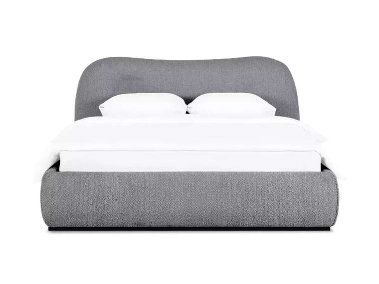 Кровать Patti 160х200 серого цвета с подъемным механизмом