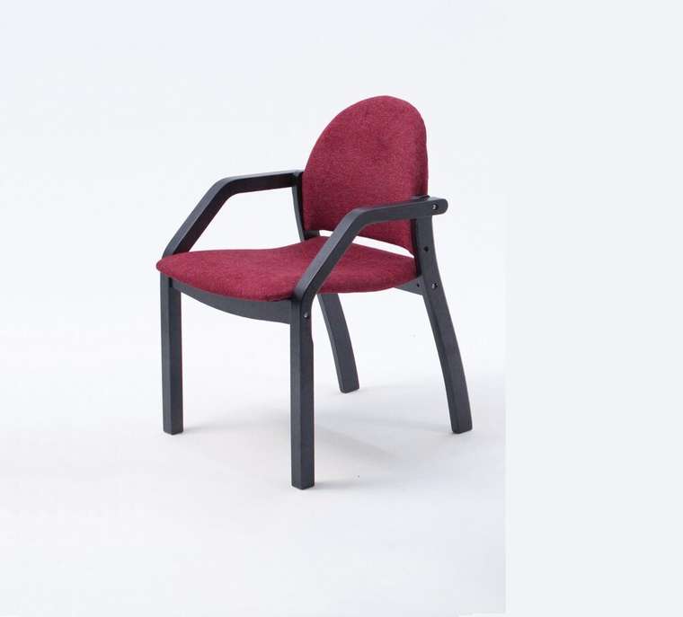 Стул Джуно 2.0 красно-черного цвета