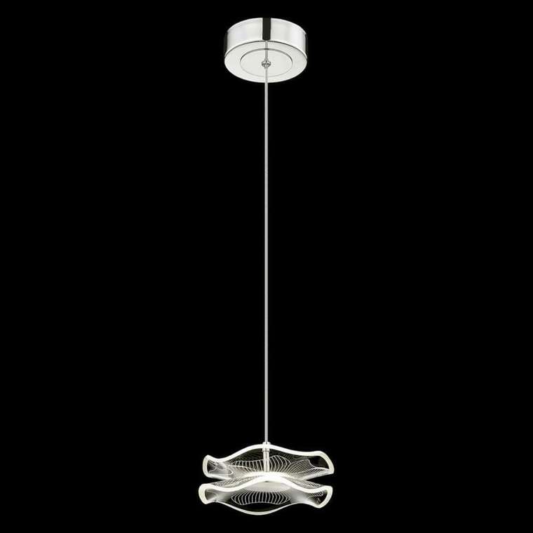 Подвесной светодиодный светильник Helena бело-серого цвета