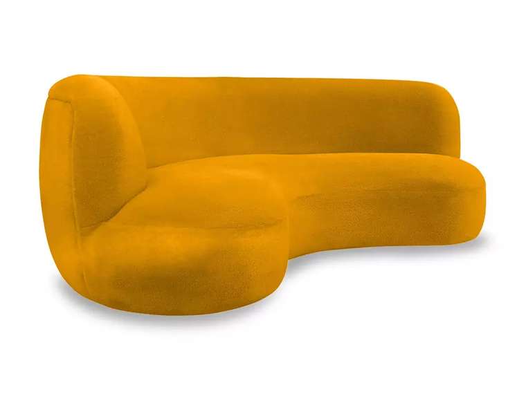 Диван Patti 240 желтого цвета