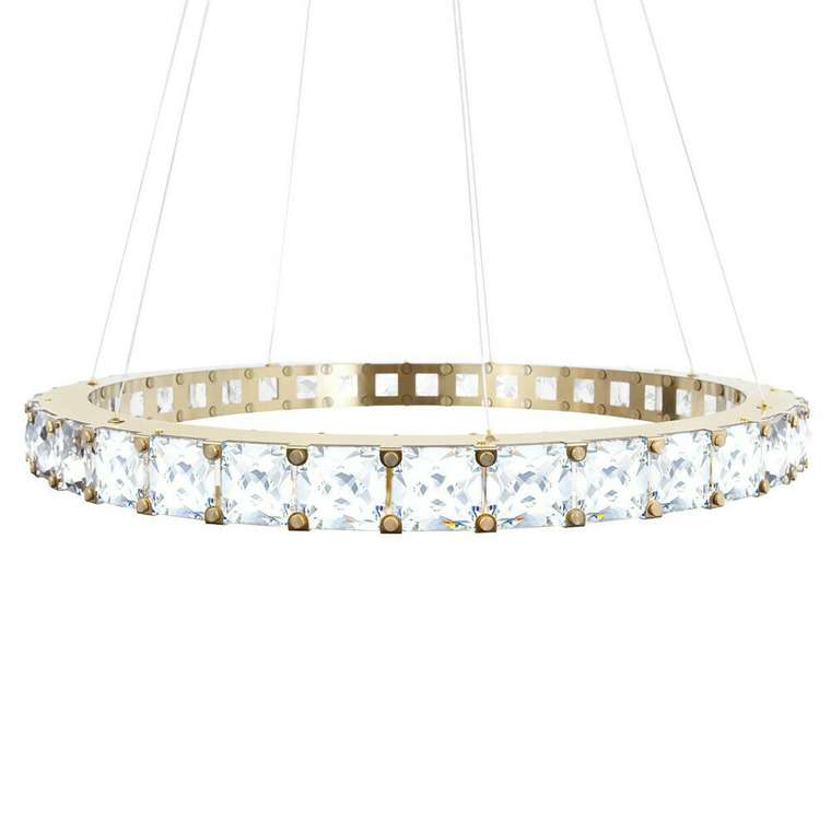 Подвесная люстра Tiffany 80 золотого цвета