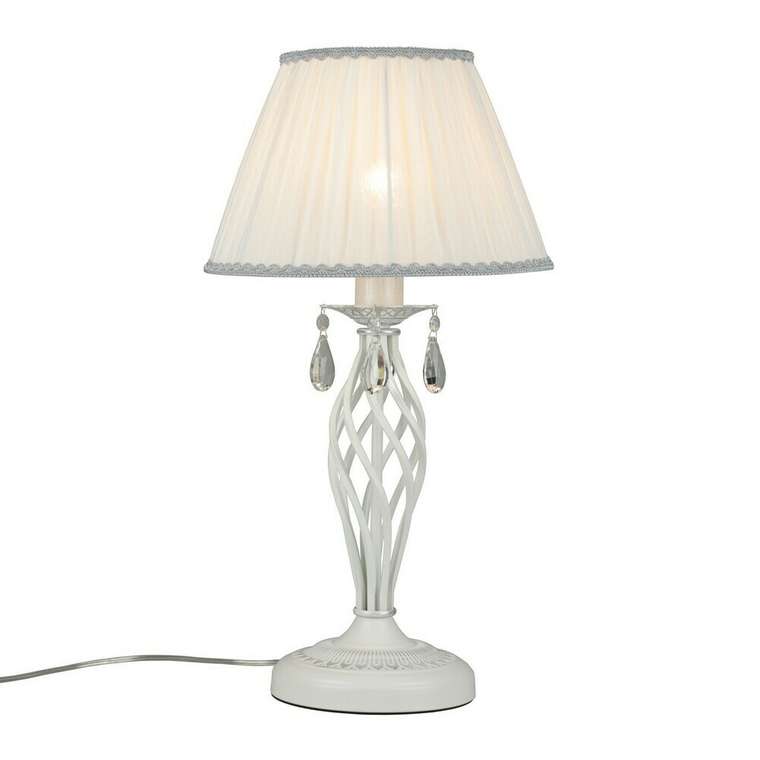 Настольная лампа Cremona с белым абажуром