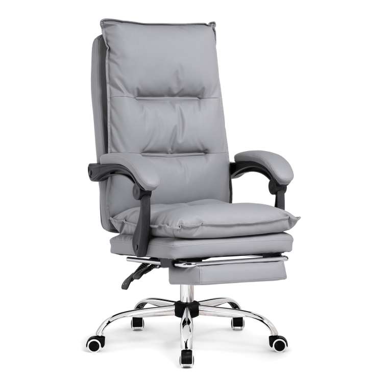 Компьютерное кресло Fantom светло-серого цвета