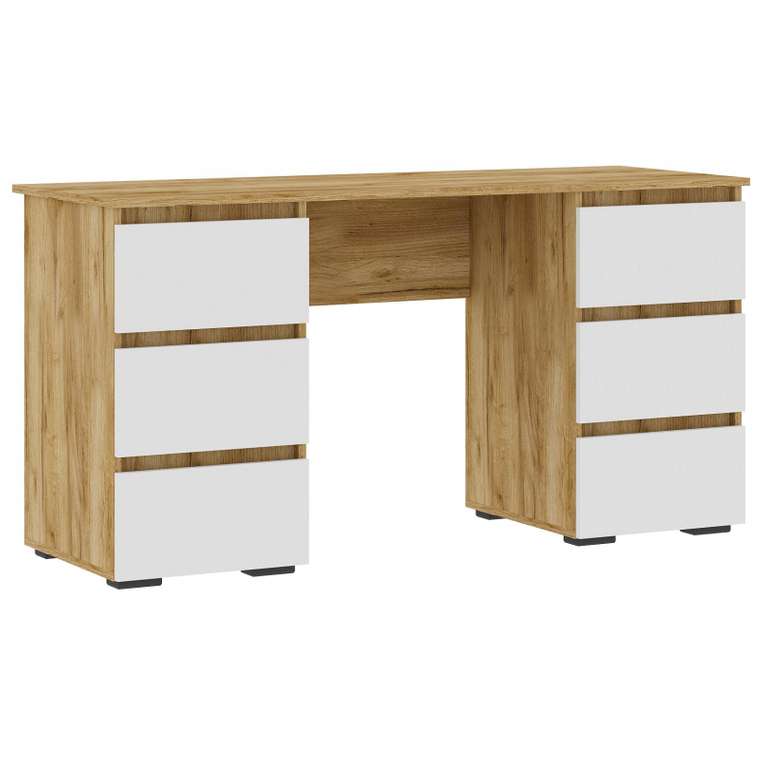 Письменный стол Элла светло-коричневого цвета