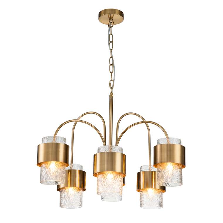 Подвесная люстра Eleganza V000322 (стекло, цвет прозрачный)