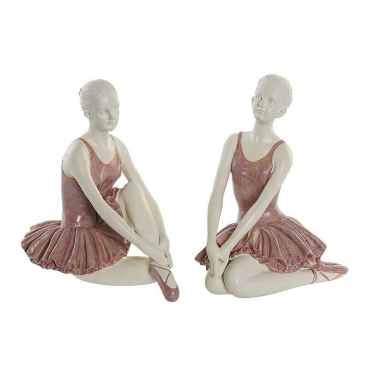 Декоративная фигура романтик Балерина 16 x 11 x 17 cm (2 штук)