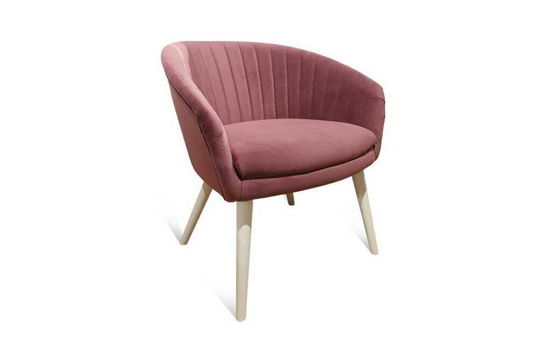 Кресло Тиана темно-розового цвета