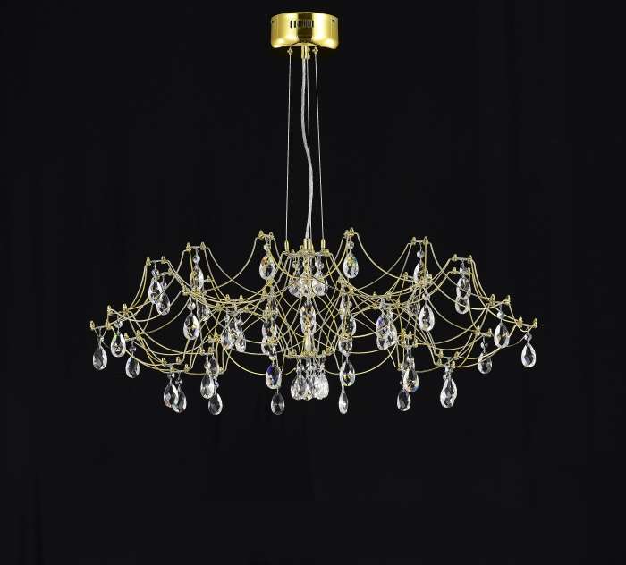 Подвесная люстра Ersilia MR2662-60P-50AD (металл, цвет золото)