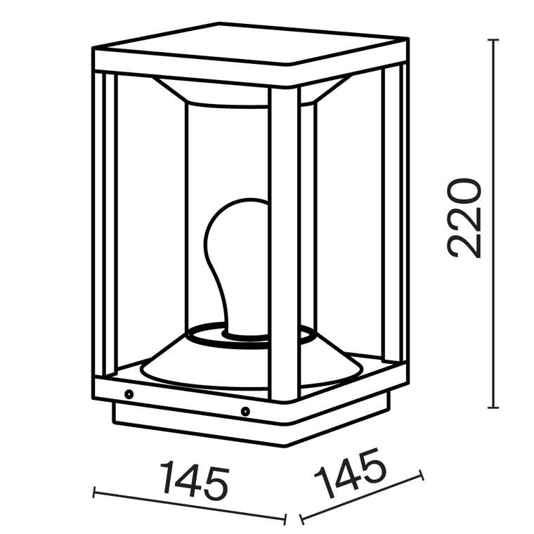 Ландшафтный светильник Outdoor O452FL-01GF Cell Outdoor