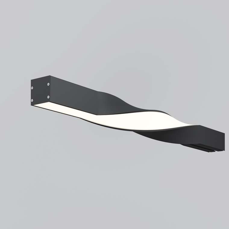 Комплектующие к светодиодной ленте Led Strip ALM-3535R-B-T-180°-0.5M Радиусный профиль Led strip