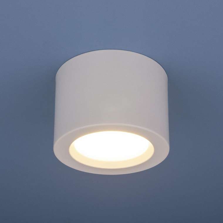 Накладной потолочный  светодиодный светильник DLR026 белого цвета