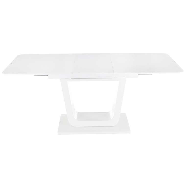 Обеденный стол Vlinder super white белого цвета