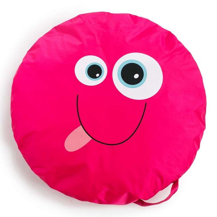 Подушка-сидушка Эмоциональный интеллект цвета фуксия