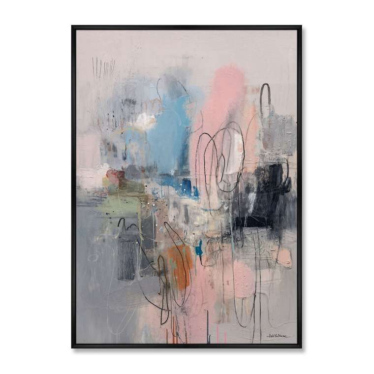 Репродукция картины на холсте Яркие воспоминания о лете, No 1, 2025г.