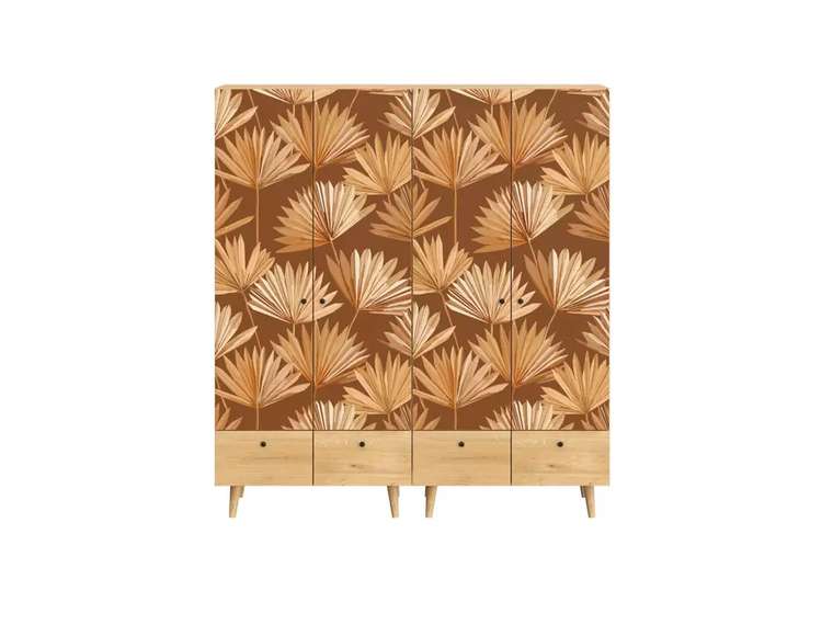 Композиция Frida 12 с принтом Palm на деревянных ножках 