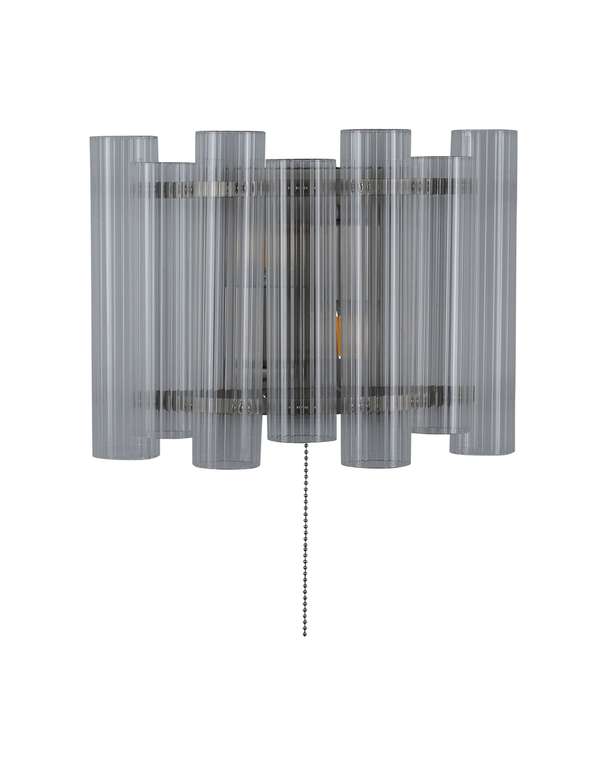 Бра  Monte V10778-2W прозрачно-серого цвета