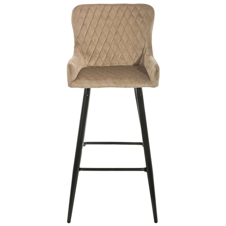 Барный стул Mint темно-бежевого цвета