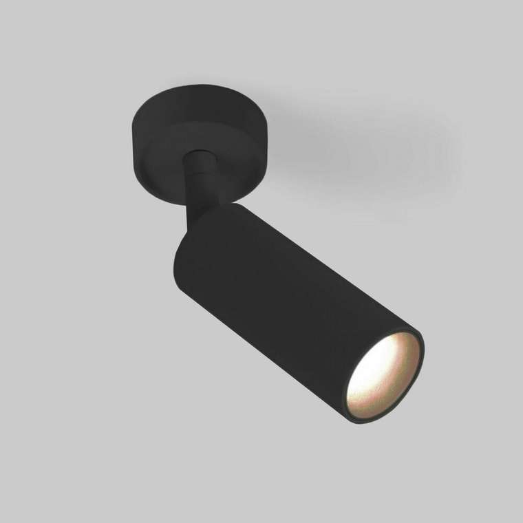 Накладной светодиодный светильник Diffe 3 черного цвета
